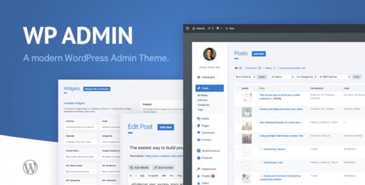 wphave Admin v2.6 - giao diện trang quản trị WordPress hiện đại ‎