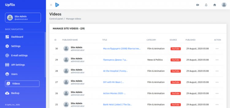 Upflix v1.0.3 Nulled - Video Hosting & Sharing PHP Script