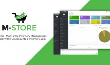 M-Store - Multi-Store Inventory Management System with Full Accounts and installment Sale