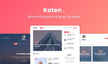 Katen - HTML Template cho Tạp chí & Blog cá nhân