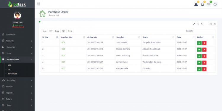 M-Store - Multi-Store Inventory Management System with Full Accounts and installment Sale