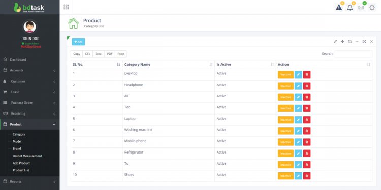 M-Store - Multi-Store Inventory Management System with Full Accounts and installment Sale
