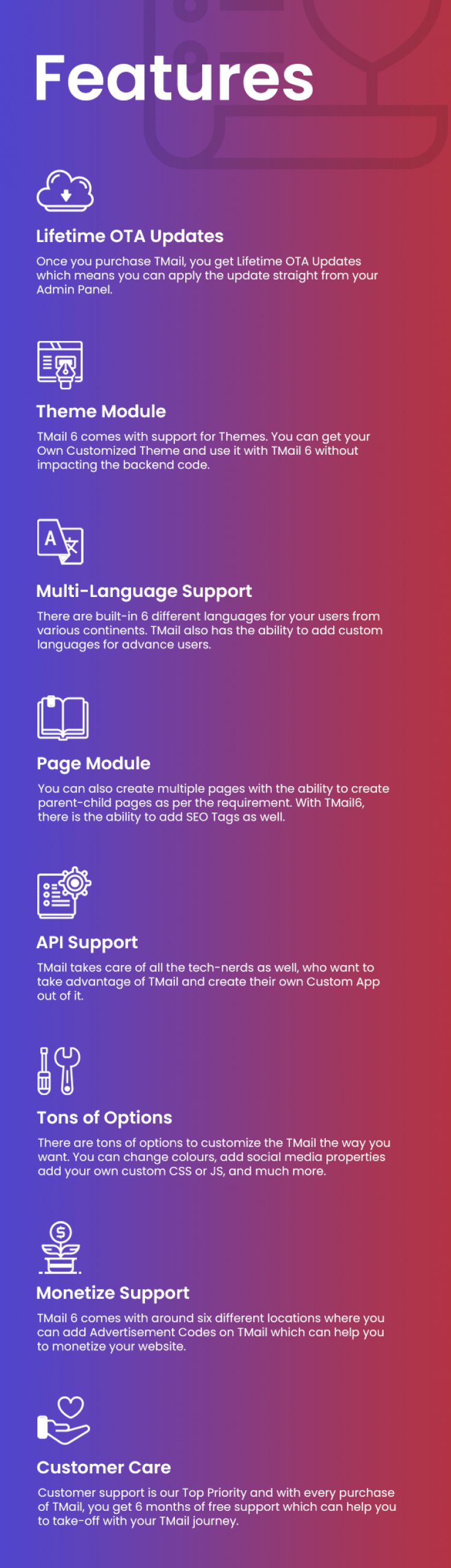 ‎TMail - Mã nguồn Hệ thống email tạm thời đa miền