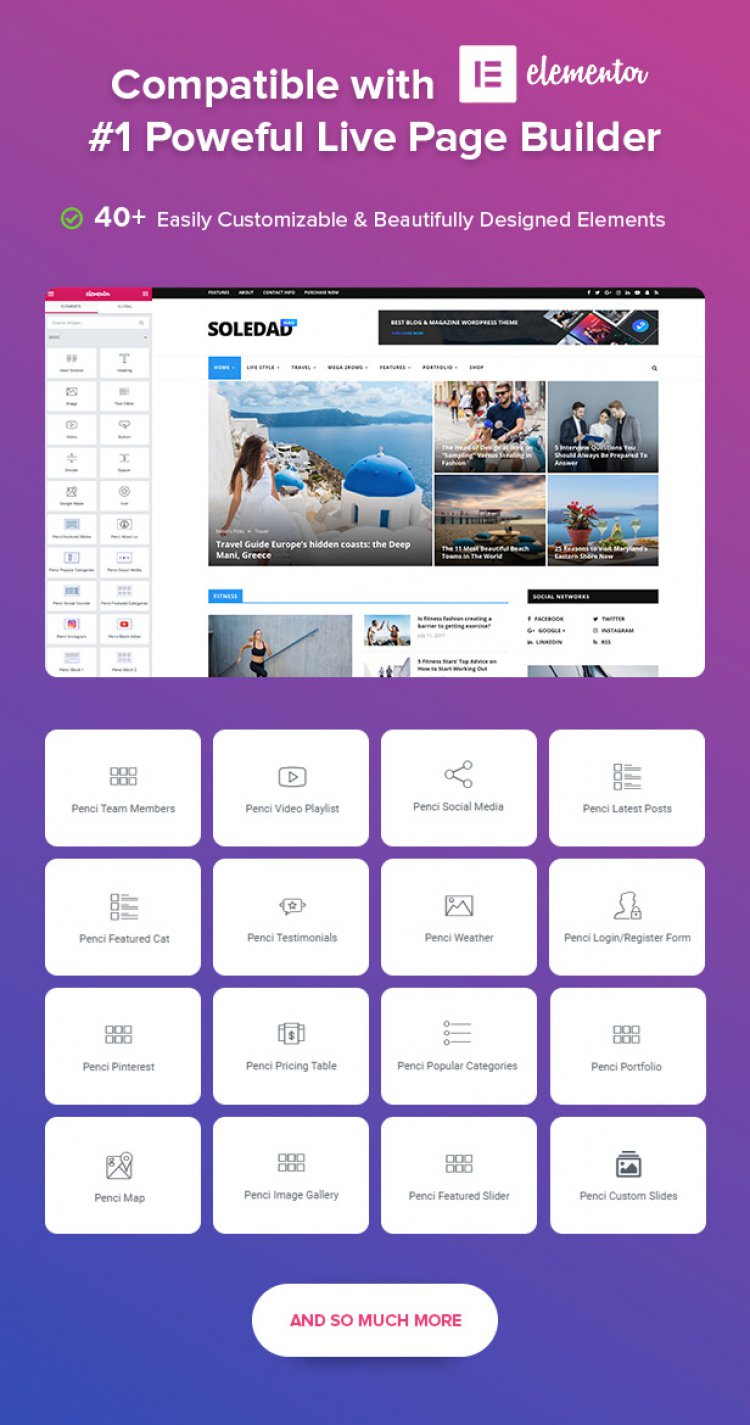 Soledad - Multipurpose Blog/Magazine & WooCommerce WordPress Theme