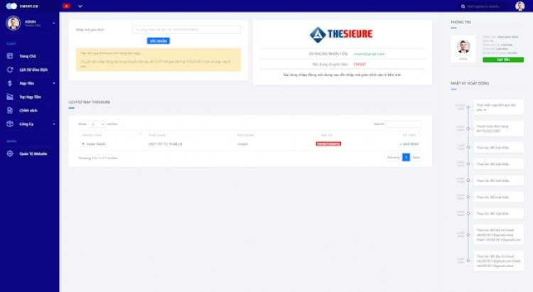Share code SHOPCLONEV5  tích hợp thêm  API nạp thẻ Card1s.vn