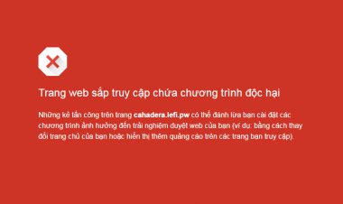 Hướng dẫn xử lý Tên miền bị Google gắn cờ cảnh báo đỏ nguy hiểm
