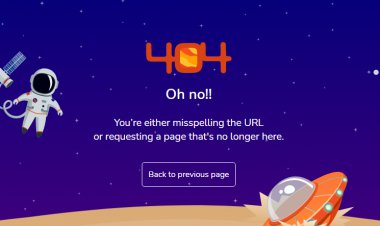 Share code Template trang lỗi 404 với hiệu ứng ngoài vũ trụ