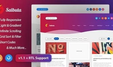 Salbuta - Blog & Responsive Blogger Template
