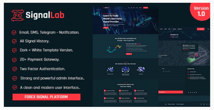 SignalLab - Mã nguồn Sàn giao dịch tiền ảo Forex và Crypto