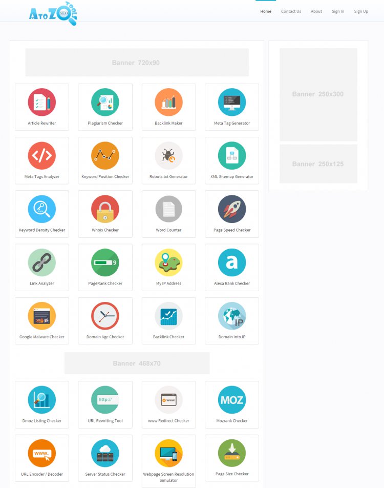 AtoZ SEO Tools - Công cụ tối ưu hóa công cụ tìm kiếm